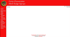 Desktop Screenshot of chawanakee.com