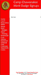 Mobile Screenshot of chawanakee.com
